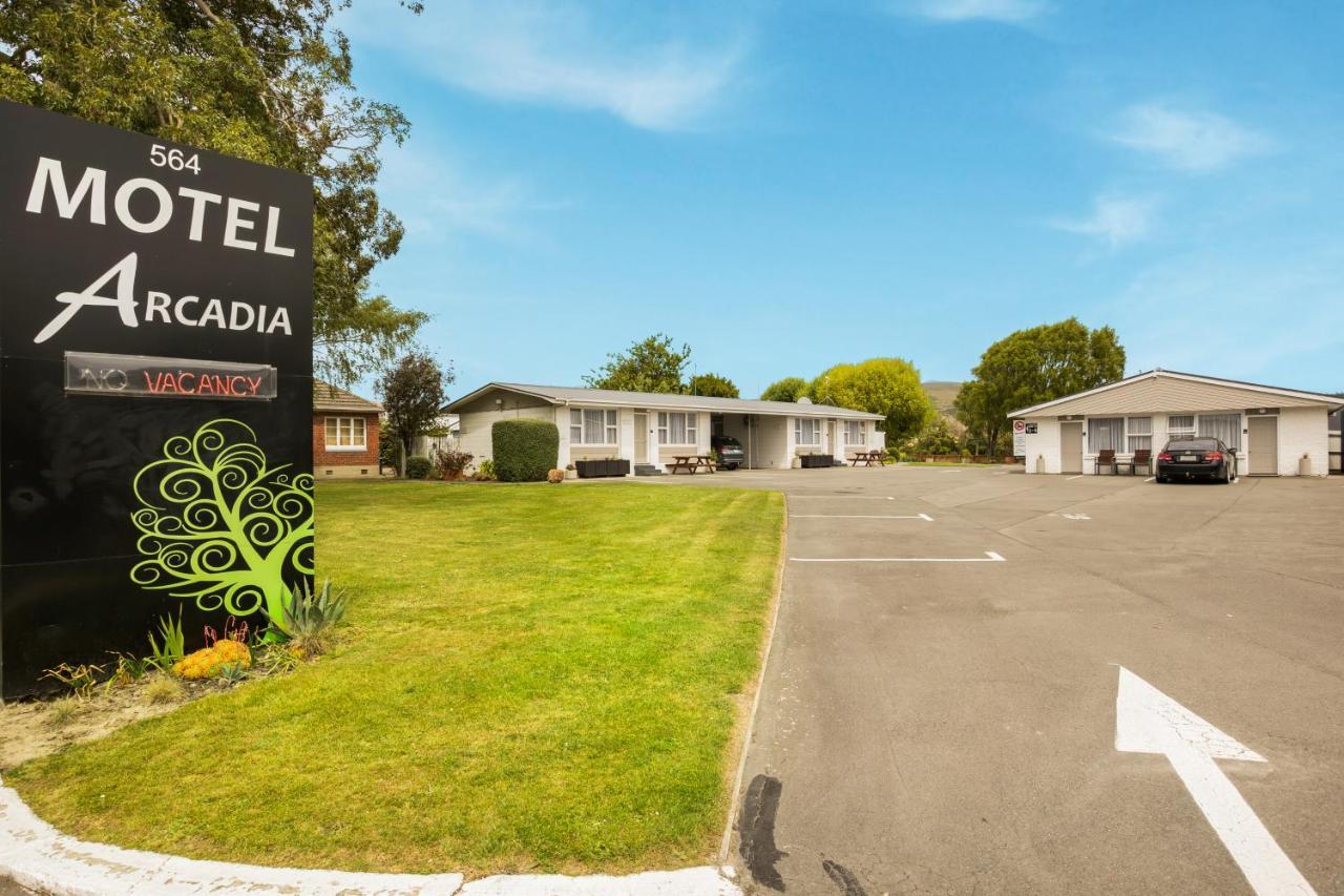 Arcadia Motel Christchurch Exterior foto
