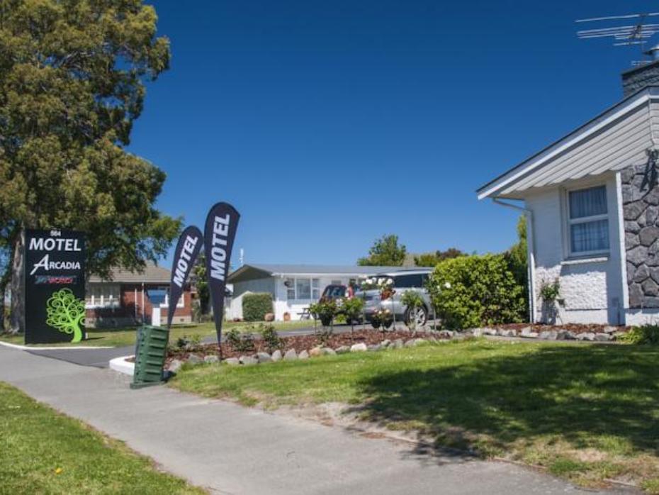 Arcadia Motel Christchurch Exterior foto
