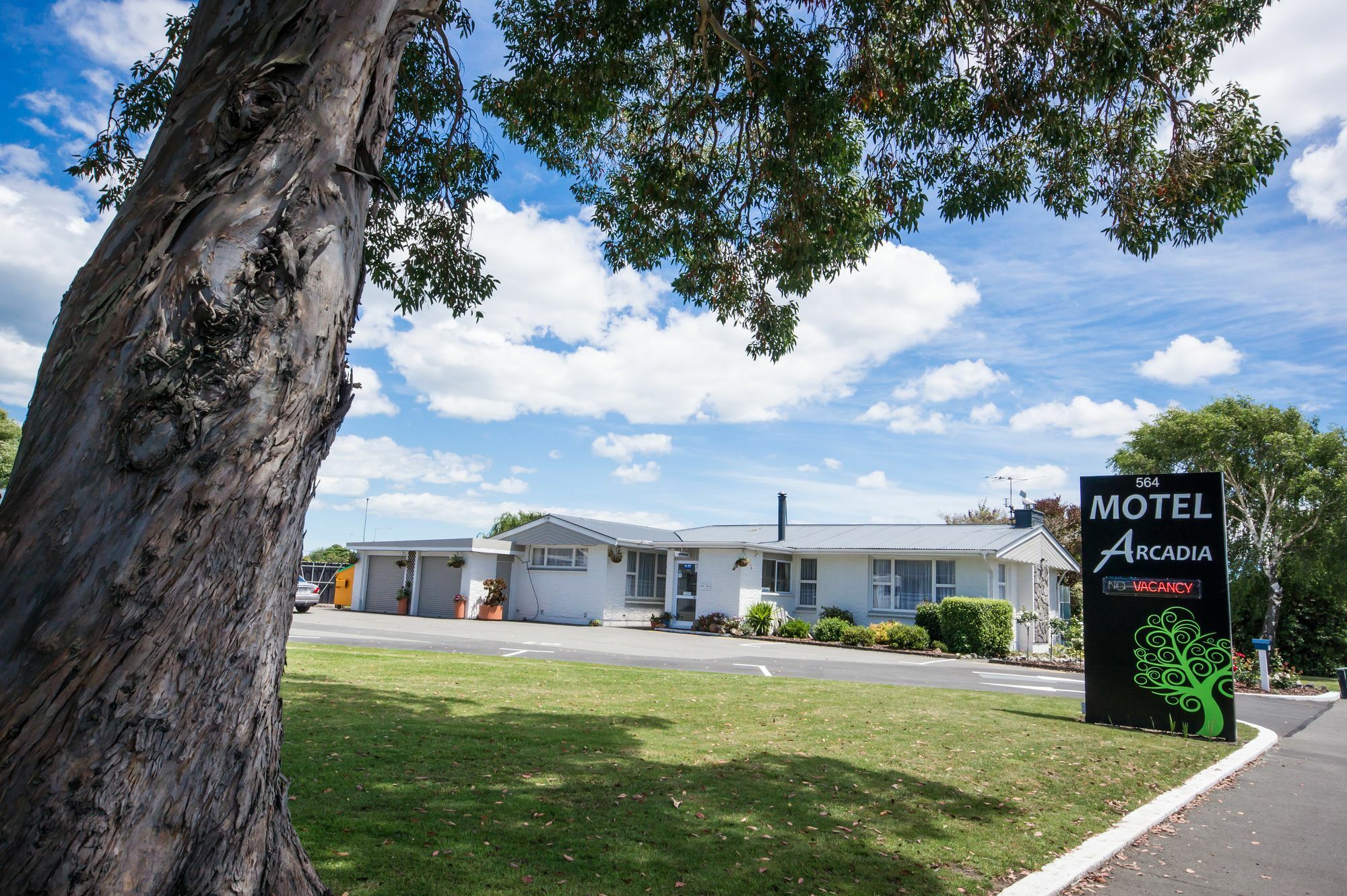 Arcadia Motel Christchurch Exterior foto